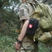 Kit De Primeros Auxilios Médico MOLLE Bolsa De Despliegue Rápido Equipamiento De Supervivencia Al Aire Libre Cinturón De Seguridad IFAK - details 4