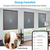LoraTap Tuya Smart Life Interruptor Y Remote Control Para Rollos De Cortinas Negro Compatible Con Google Assistant Y Alexa Timer De Control Por Porcentaje - details 7