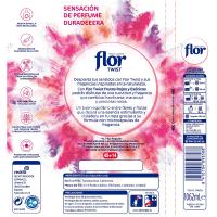 PACK - 8 botellas de Suavizante FLOR para la ropa aroma TWIST, 472 dosis - details 1