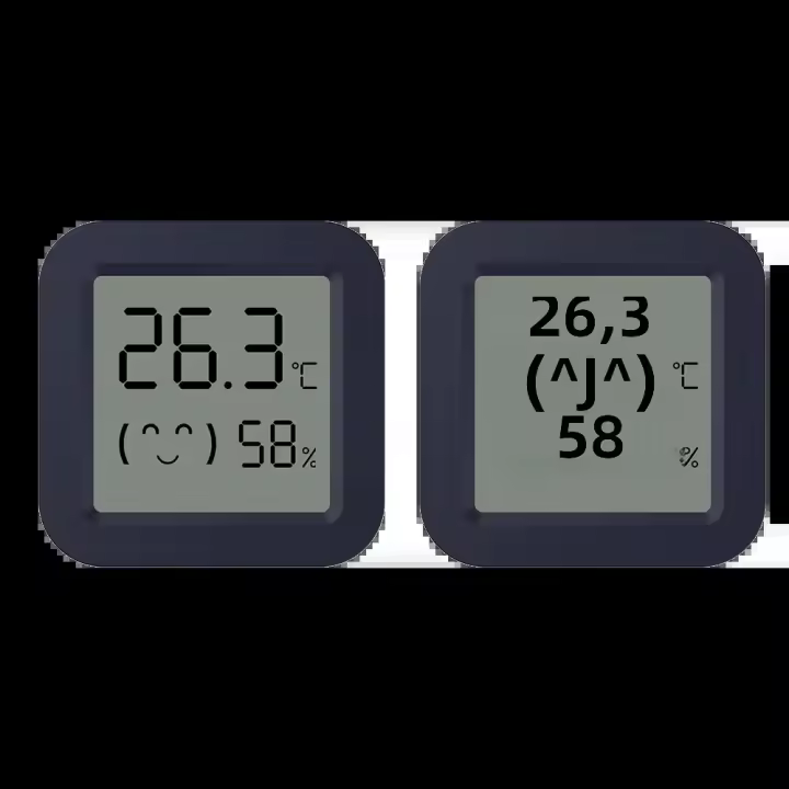 Sensor De Temperatura Y Humedad Bluetooth Mini Con Pantalla LCD Control Remoto Y Voceado Tuya Google Thermometer Hygrometer - 1