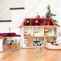 Schleich 42551 Finca equina horse club de Lakeside.Gran casa con un establo para caballos - details 3