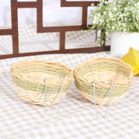 6pcs Nido De Aves De Bambú Hecho a Mano Para Periquito Canario Finca Golondrina Caja De Cría Para Pájaros Material De Bambú - details 5