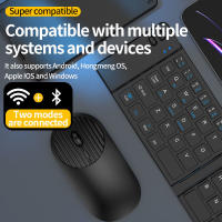 Teclado Bluetooth portátil Plegable, Teclado inalámbrico Plegable magnético Ultra Delgado para Android iOS - details 0