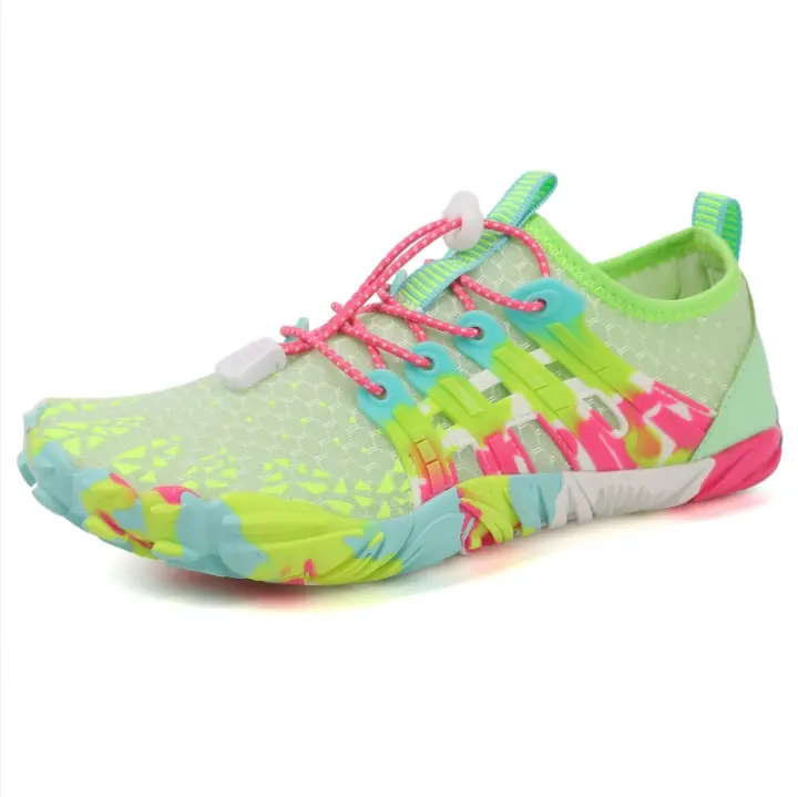 MOV-Water shoes, river trekking shoes, barefoot beach shoes for adults and children, outdoor fitness training shoes, quick-drying breathable sports shoes for men and women, sizes 26-46 - 1
