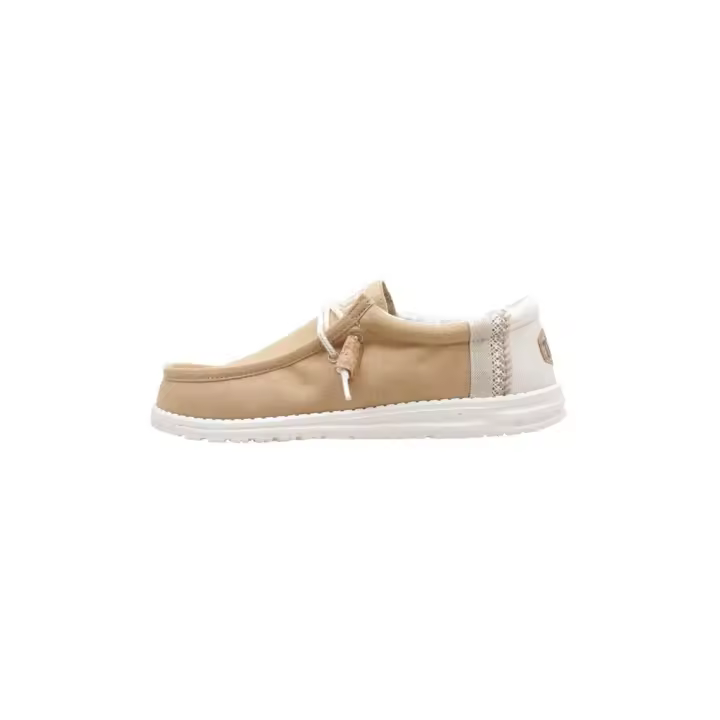 Hey Dude WALLY LINEN NATURAL Zapatos Planos Hombre Amarillo - 1