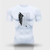 Camiseta De Compresión Transpirable Y Cómoda Para Ciclismo Y Correr Exterior Talla S-3XL Ropa De Entrenamiento Rápida Secado Para Hombres - details 16