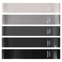 Banda De Resistencia Para Ejercicio Fitness Y Yoga Entrenamiento De Pilates Crossfit Equipo De Gimnasio Para Estiramiento Y Acondicionamiento Corporal - details 4