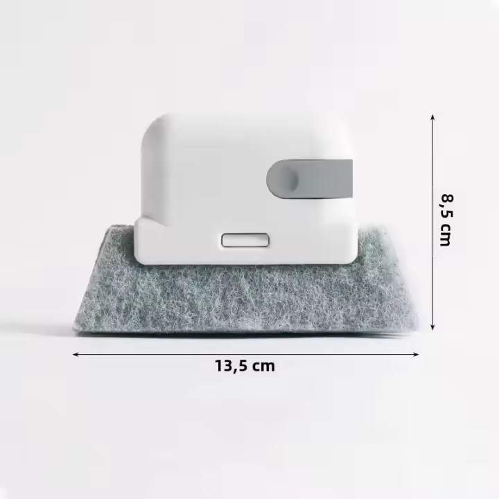 Cepillo De Limpieza Para Ventanas Y Rincones Multifuncional Desmontable Herramienta Doméstica Para Limpieza De Grietas Y Alcansar - 1