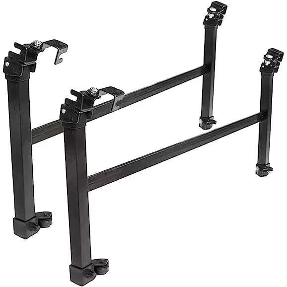 Juego de 2 patas abatibles para somier bajo nido de 40 x 30 - Cama 80 cm - Cuens - 1
