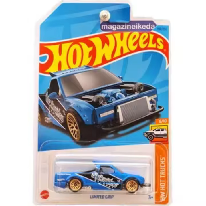 MATTEL - Hot Wheels - Limited Grip  - Hot Trucks / 2023 - A los coleccionistas les encantarán los detalles realistas - Modelo fundido a presión- Produto Oficial - Para niños y niñas a partir de 3años - 1