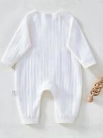 Bodysuit Para Niños Y Niñas Nuevos Otoño Invierno Ropa De Algodón Grueso Para Bebé 0-6M Prenda Diaria Para El Hogar - details 2