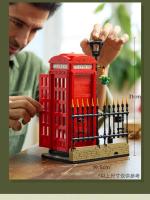 Bloques De Construcción De Teléfono Rojo De Londres Para Niños Juguete Educativo Serie De Edificios De La Calle Regalo De Navidad - details 2
