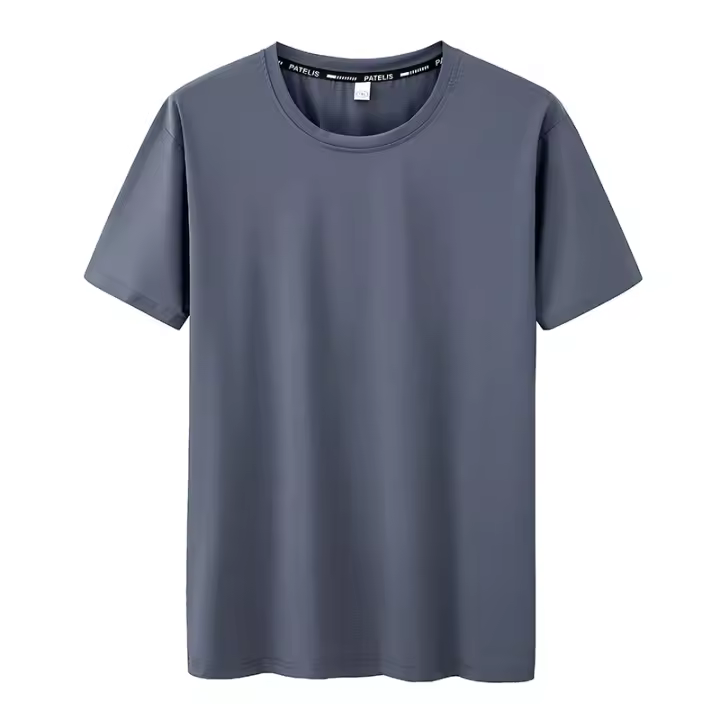 Camiseta De Hombre plus Talla 6XL Para Fitness Running Verano Cuello Redondo Manga Corta Secado Rápido 110-175kg Polyester - 1