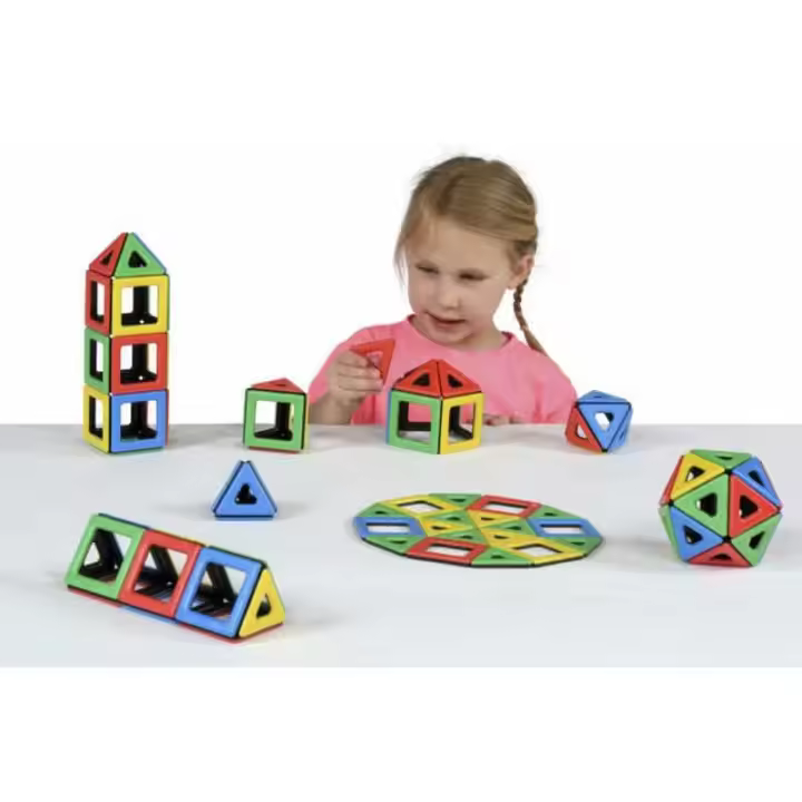 Polydron Magnetic Set para Clase - 1