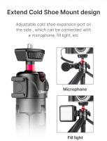 VIJIM Ulanzi MT-16 Trípode Plegable Para Teléfono Con Cabeza De Sapo Y Soporte De Selfie Mini Para Cámara Móvil DSLR Y Mirrorless - details 3