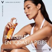 Protector Solar Vichy CAPITAL SOLEIL  CELL PROTECT WATER FLUID SPRAY SPF50 | Protección Avanzada | Acabado Invisible | 200 Ml - details 3