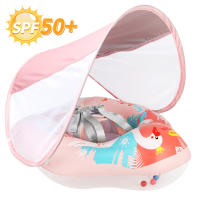 Anillo de natación para bebé, estilo cisne rosa, anillo para axilas, protección solar, anillo de natación para niños, transfronterizo - details 10