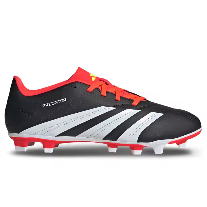 ADIDAS PREDATOR CLUB FXG TACO NEGRO/BLANCO/ROJO - 1