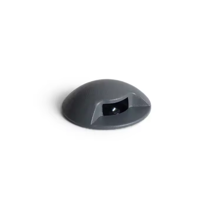 Ledkia Baliza Exterior LED 1W Empotrable Suelo Letso 1L Gris 2700K Blanco Cálido - 1