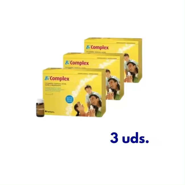 Complejo de Hierbas Herbora Pack 3 Bi Complex - 20 Viales - 1