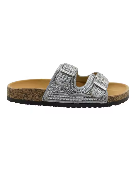 SANDALIAS DE MUJER STAY 19-2006 EN PLATA STAY SANDALIAS - 1