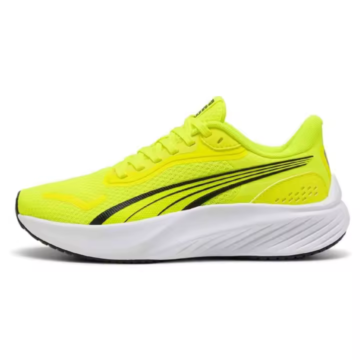 Zapatillas de Running Puma Pounce Lite para niños en color amarillo - 1