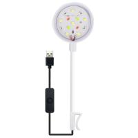 Luz LED Impermeable Para Acuario Pequeño Lámpara De Crecimiento Duradera Tipo Clip-On Para Peces - details 3