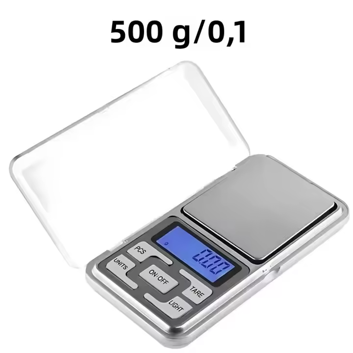 Báscula Electrónica Portátil De Precisión Alta Para Joyería Y Gold Tea Medidor De Peso Para El Hogar Antiguo - 1