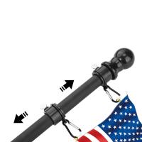 Base De Palo De Bandera Colapsable Ajustable 6ft Soporte Para Bandera Y Banderas Telescópicas Material De Aluminio Resistente Al Agua - details 4