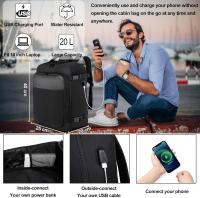 Adecuado para Ryanair, mochara de viaje en cabin de avión, Bolsa de viaje, equipamiento de mano de 20L - details 4