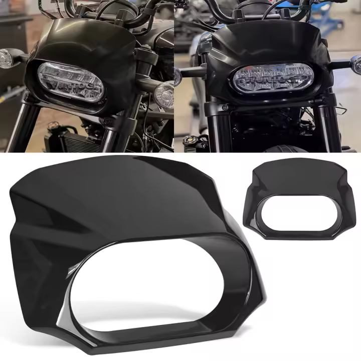 Faro Frontal Oscuro Vivido Cubierta De Careta Para Harley Sportster S 1250 RH1250 2021-2022 Accesorio De Motocicleta MotoBach - 1