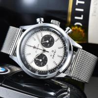 Reloj De Pulsera Deportivo Para Hombre AETEEY 1963 Pilot Quartz Cronógrafo Retro 42mm Resistente Al Agua Con Correa De Cuero Estilo Casual - details 19