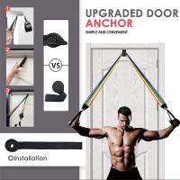 Set De Bandas De Resistencia Con Anclaje Para Puerta Manijas Y Bolsa De Transporte Ejercicios De Gimnasio En Casa Para Muslos Pecho Brazos Y Cintura - details 1