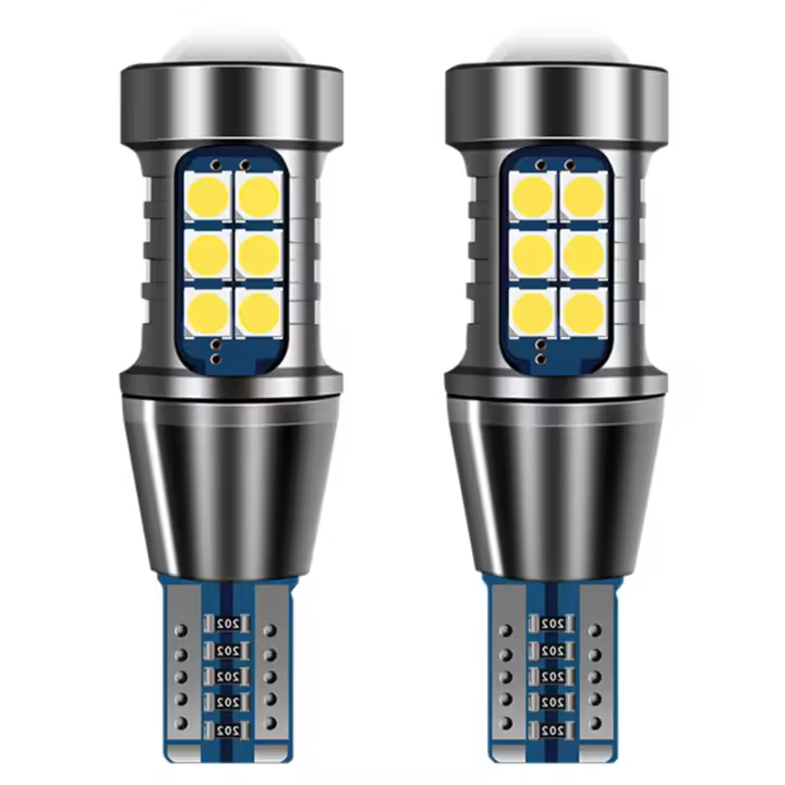 2pcs W16W T15 921 Bombillas LED Super Brillantes De Alta Potencia Para Luz Trasera De Coche Canbus Sin Errores Luz Reservoria Universal 12V/24V Blanco - 1