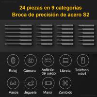 Kit De Destornillador Eléctrico De Precisión Xiaomi Mijia Recargable Con 2 Velocidades Torque 400+ Punta S2 Acero Para DIY En El Hogar - details 4