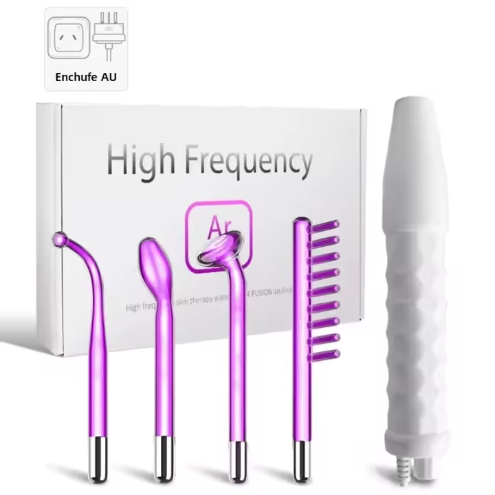 Máquina De Facial Con Alta Frecuencia DARSONVAL Argón Gas Luz Morada Para Eliminar Acné Y Inflamaciones Cuidado De La Piel Belleza - 1