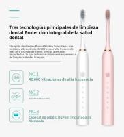 Cepillo De Dientes Eléctrico Sonic Para Adultos IPX7 Impermeable Recargable Por USB Limpieza De Alta Frecuencia 6 Modos De Limpieza - details 10