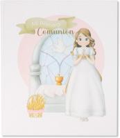 LIBRO "MI PRIMERA COMUNIÓN" ALTAR - EDICIÓN PARA NIÑA | Set con Tampón Bicolor | ARGUVAL - details 0