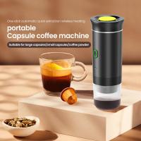 Máquina de café Espresso portátil eléctrica inalámbrica 3 en 1 para coche y hogar, cafetera de Camping, cafetera de viaje para cápsulas en polvo - details 14