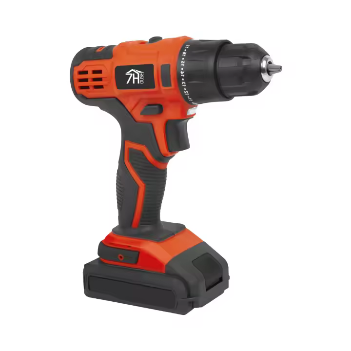 Taladro Atornillador Inalámbrico 20V con Batería Recargable 2000mAh 7house - 1