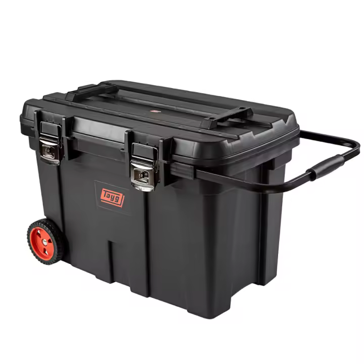 COFRE HERRAMIENTAS MÓVIL TAYG 54 PRO, con asa escamoteable y 2 ruedas - 1
