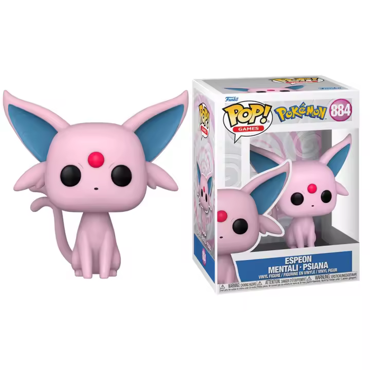 Funko POP! Games: Pokemon - Espeon - Figuras Miniaturas Coleccionables Para Exhibición - Idea De Regalo - Mercancía Oficial - Juguetes Para Niños Y Adultos - Fans De Video Games - MR POPYE - 1