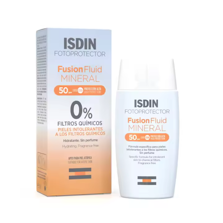 ISDIN FOTOPROTECTOR FUSION FLUID MINERAL SPF 50  1 FRASCO 50 - 1