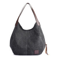 Bolso De Hombro Para Mujer Yogodlns Vintage De Lona Gran Capacidad Bolso Casual Con Manija Nueva Moda Bolso De Compras Para Dama - details 14