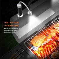 Lámpara LED Ajustable Magnética Para Barbacoa Resistente Al Calor Con Cuello De Ganso 360 Grados Luz De Grill Para Exterior Accesorio De Cocina - details 3