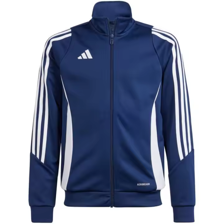 Adidas Tiro 24 Training Jr IR7501 sweatshirt sudadera de entrenamiento juvenil de la línea Tiro 24, ideal para mantener el calor y mejorar el confort en sesiones deportivas. - 1