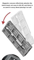 Destornillador Eléctrico De Precisión 50 En 1 Con Luz LED Kit De Destornilladores Sin Alimentación Recargable Para DIY En El Hogar - details 2