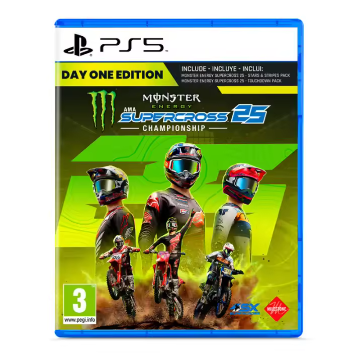 Monster Energy Supercross 25 D1 PS5 (Edición española) - 1