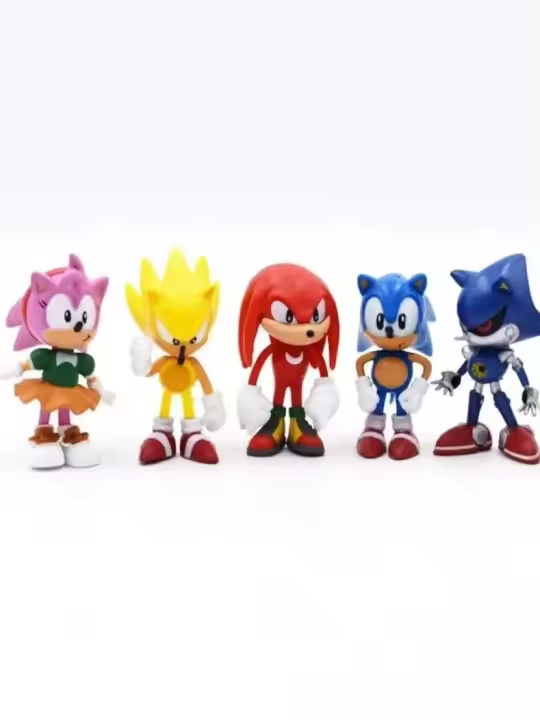 Juego De 6 Figuras De Acción Super El Héroe Set De Juguetes 6-7cm Para Niños Y Coleccionistas PVC Escala 1/12 Sin Control Remoto - 1