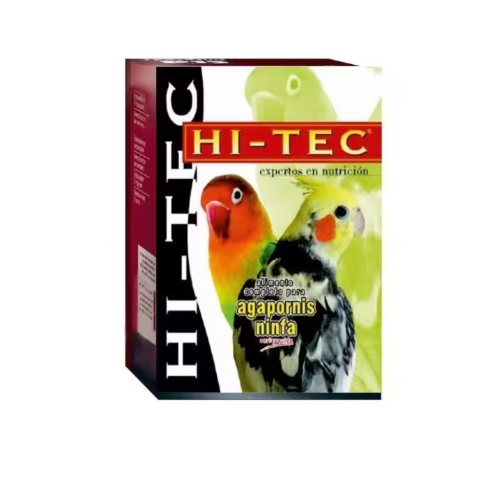 HI TEC MIXTURA AGAPORNIS Y NINFAS. Mezcla rica en Proteínas y Vitaminas que proporciona Nutrientes, Energía, Diversión y Sabor para mantener a tus aves Sanas y Activas. - 1